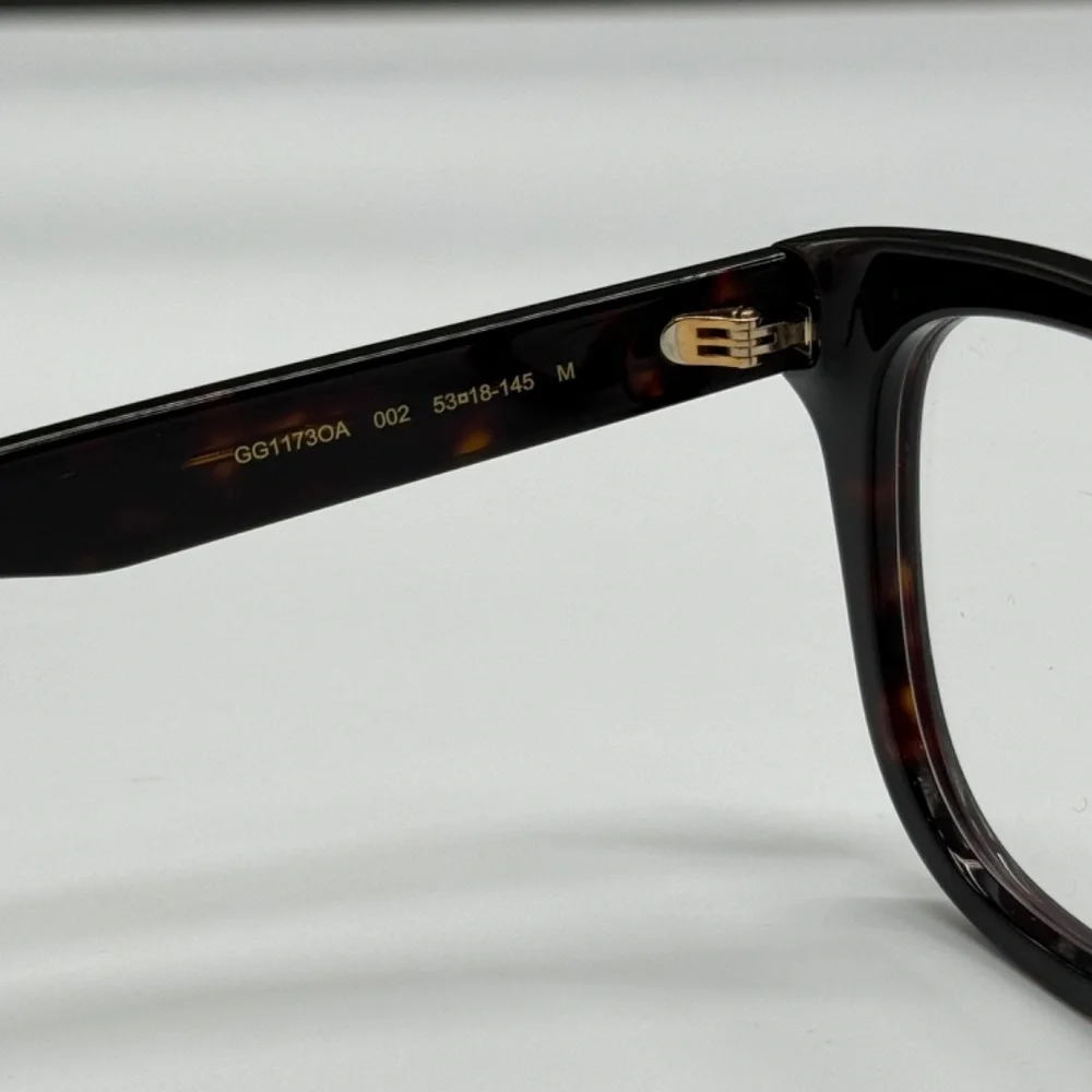 NEW GG1173OA 002 GUCCI EYEGLASSES DARK HAVANA